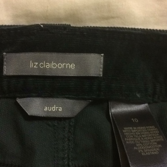 Liz Claiborne Audra Fit Size 10 in Black - Picture 2 of 4